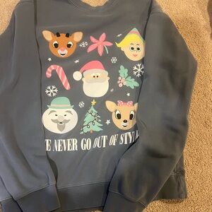Festive Graphic Sweatshirt